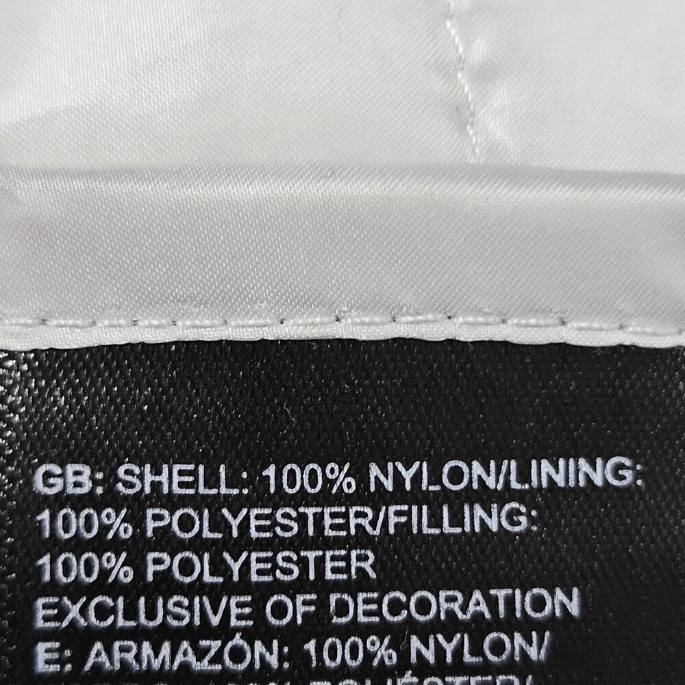 The North Face White Thermoball Eco Lightweight Insulated Full Zip Vest Small - Picture 4 of 16